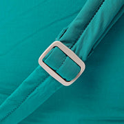 Bolso de hombro Roka Oxford mediano Taslon - Azul vista al mar