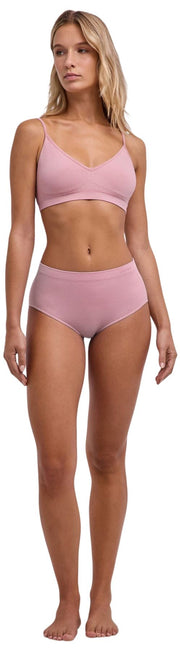 Calzoncillos Falke Daily Seamless de cintura media - Rosa Rosa