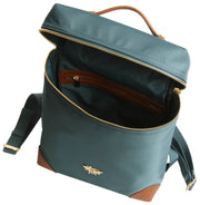 Mochila ligera Shoreditch Primrose de Alice Wheeler London - Verde azulado