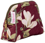 Neceser de terciopelo Serendipity de Elie Beaumont - Magnolia burdeos