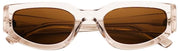 MessyWeekend Gafas de lectura de sol Hart Blue Light - Marrón/Paloma Beige