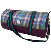 maccessori-harris-tweed-barrel-holdall-bag---greenpurple-34630980