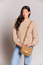 Hindbag Margault Bolso De Hombro Acolchado - Marrón Canela