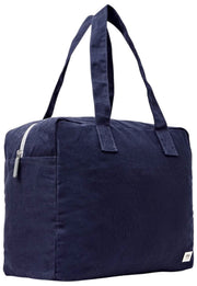 Roka Sloane Bolso tote mediano de lona de algodón - Azul marino