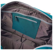 Bolso de lona reciclado mediano Roka Gatwick - Azul verde azulado profundo