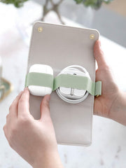 Organizador de cables pequeño Stackers - Verde salvia