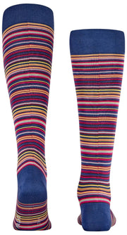 Calcetines hasta la rodilla Falke Microblock - Azul Pacífico