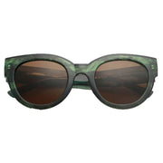 A.Kjaerbede Lilly Sunglasses - Green Marble Transparent