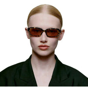 A.Kjaerbede Will Sunglasses - Black/Yellow Tortoise