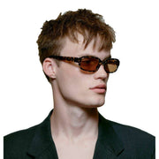 A.Kjaerbede Will Sunglasses - Black/Yellow Tortoise