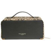 Maleta de tren con estampado animal de Alice Wheeler London - Negro/Leopardo