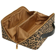 Maleta de tren con estampado animal de Alice Wheeler London - Negro/Leopardo