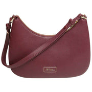 Bolso de hombro Ascot de Alice Wheeler London - Rojo baya