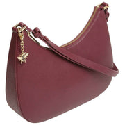 Bolso de hombro Ascot de Alice Wheeler London - Rojo baya