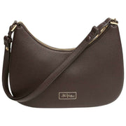 Bolso de hombro Ascot de Alice Wheeler London - Marrón chocolate