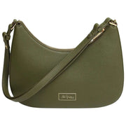 Bolso de hombro Ascot de Alice Wheeler London - Verde oliva