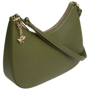 Bolso de hombro Ascot de Alice Wheeler London - Verde oliva