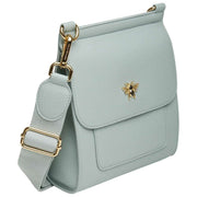 Bandolera Bloomsbury de Alice Wheeler London - Azul huevo de pato