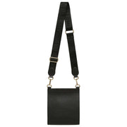 Bolso bandolera Bloomsbury de Alice Wheeler London - Negro/Cebra