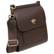 Bolso bandolera Bloomsbury de Alice Wheeler London - Marrón chocolate