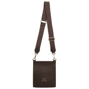 Bolso bandolera Bloomsbury de Alice Wheeler London - Marrón chocolate
