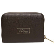 Monedero Bromley de Alice Wheeler London - Marrón chocolate