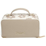 Estuche mini tren Alice Wheeler London Floral - Beige piedra