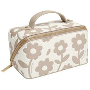 Estuche mini tren Alice Wheeler London Floral - Beige piedra