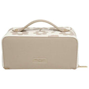 Maleta de tren floral Alice Wheeler London - Beige piedra