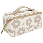 Maleta de tren floral Alice Wheeler London - Beige piedra