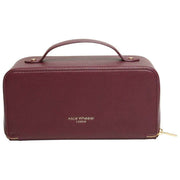 Maleta de tren de lujo Alice Wheeler London - Rojo baya