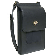 Bolso bandolera Bloomsbury mini de Alice Wheeler London - Negro