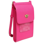 Bolso bandolera Bloomsbury mini de Alice Wheeler London - Rosa intenso