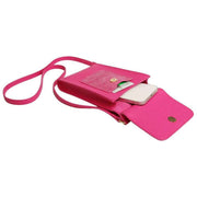 Bolso bandolera Bloomsbury mini de Alice Wheeler London - Rosa intenso