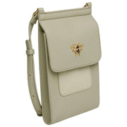 Bolso bandolera Alice Wheeler London Mini Bloomsbury - Verde pistacho
