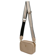 Alice Wheeler London Mini Camera Crossbody Bag - Stone Beige