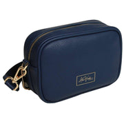 Alice Wheeler London Mini Mayfair Camera Crossbody Bag - Navy