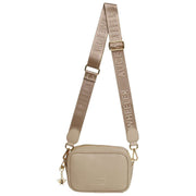 Bandolera Mini Soho Camera de Alice Wheeler London - Beige Piedra