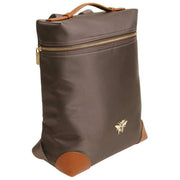 Mochila ligera Shoreditch Primrose de Alice Wheeler London - Marrón chocolate
