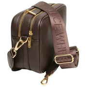 Bandolera Alice Wheeler London Soho Camera - Marrón Chocolate