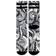 American Socks Python Mid High Socks - Grey