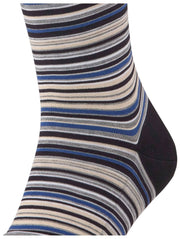 Calcetines hasta la rodilla Falke Microblock - Black Mix