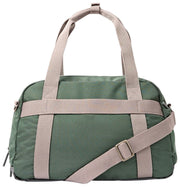 Bolso de viaje Roka Gatwick pequeño de lona reciclada - Verde Tormenta