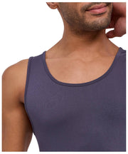 Camiseta musculosa sin costuras Falke Daily - Gris carbón