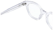 MessyWeekend Gafas de lectura con luz azul helada - Transparente