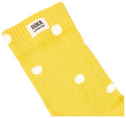 Calcetines Roka Wimbledon Crew - Punto Amarillo