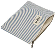 Hindbag Ema Bolso mediano con cremallera - Rayas azules