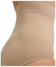 Braguita moldeadora de talle alto Falke Smart Support - Camel Beige