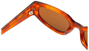 MessyWeekend Gafas de lectura de sol Hart con luz azul - Lava marrón