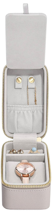 Caja para relojes y joyas de viaje Stackers - Taupe